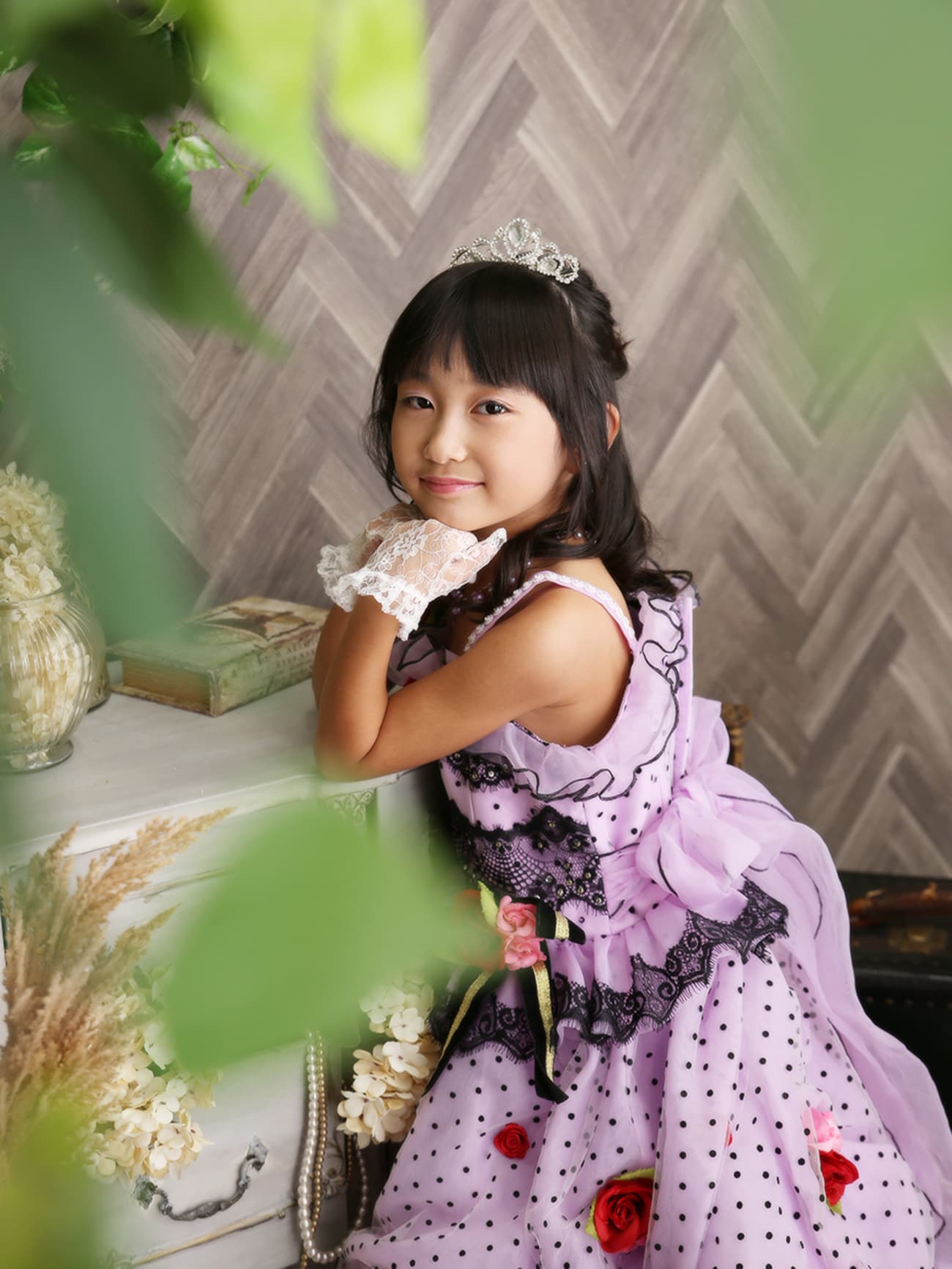 七五三・7歳女の子・洋装・ドレス