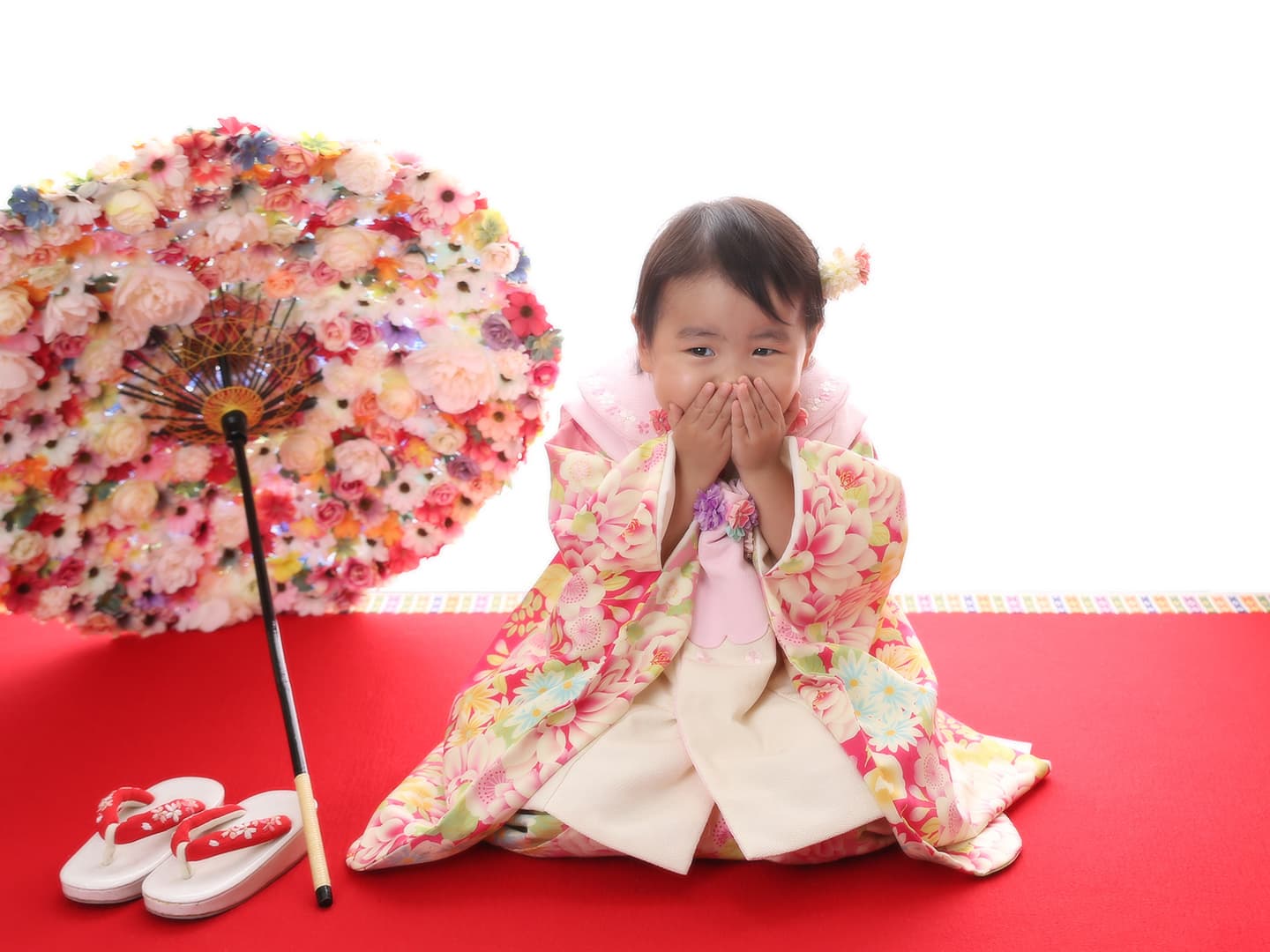 七五三・3歳女の子・被布