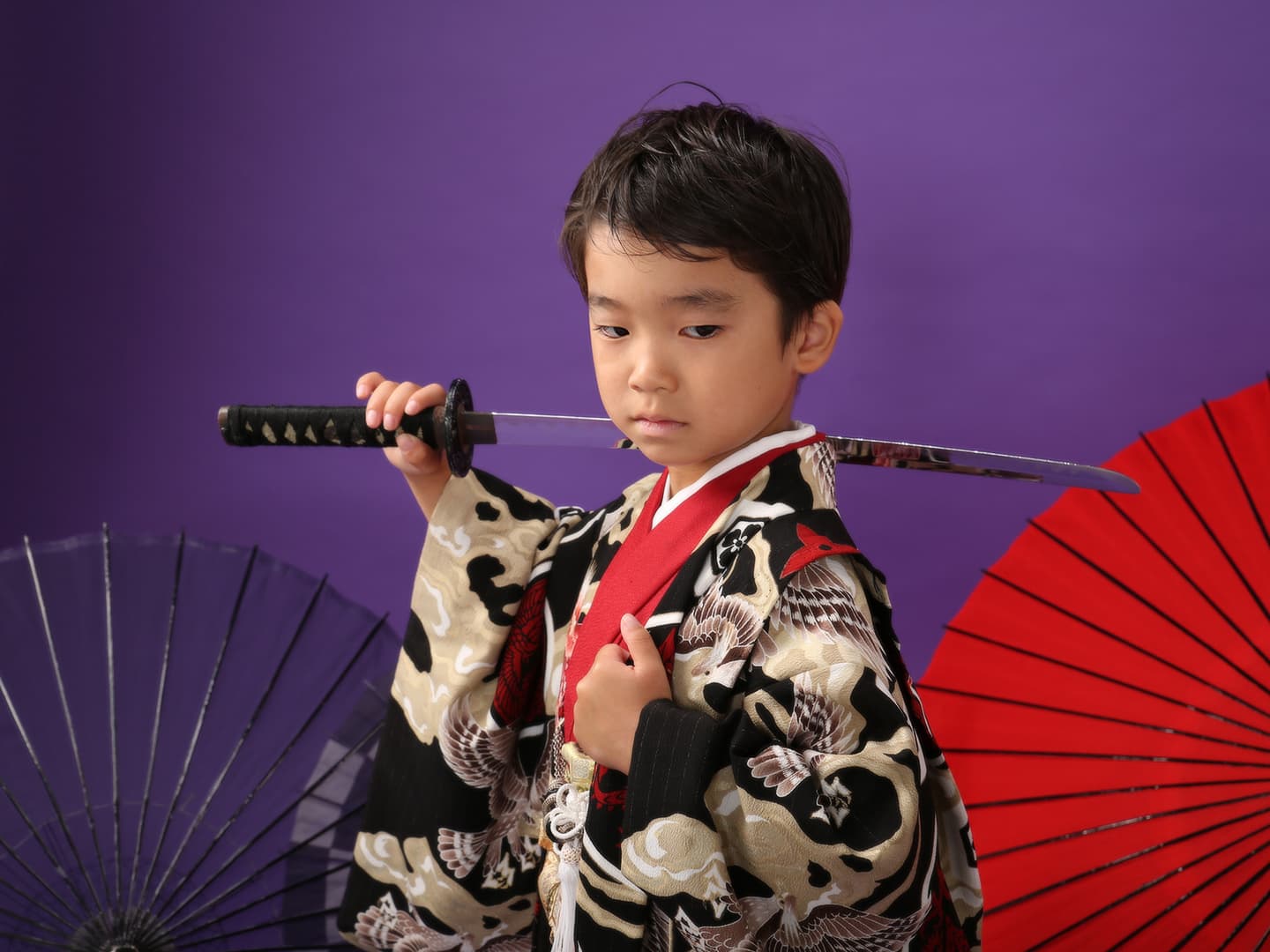 七五三・5歳男の子・和装