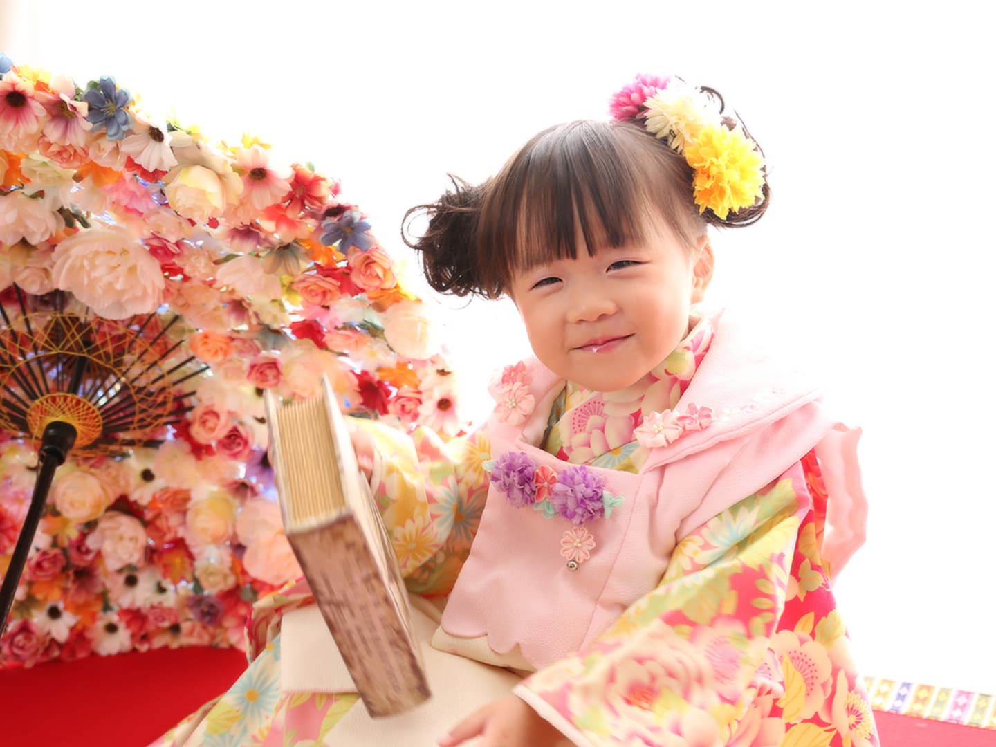 七五三・3歳女の子・被布