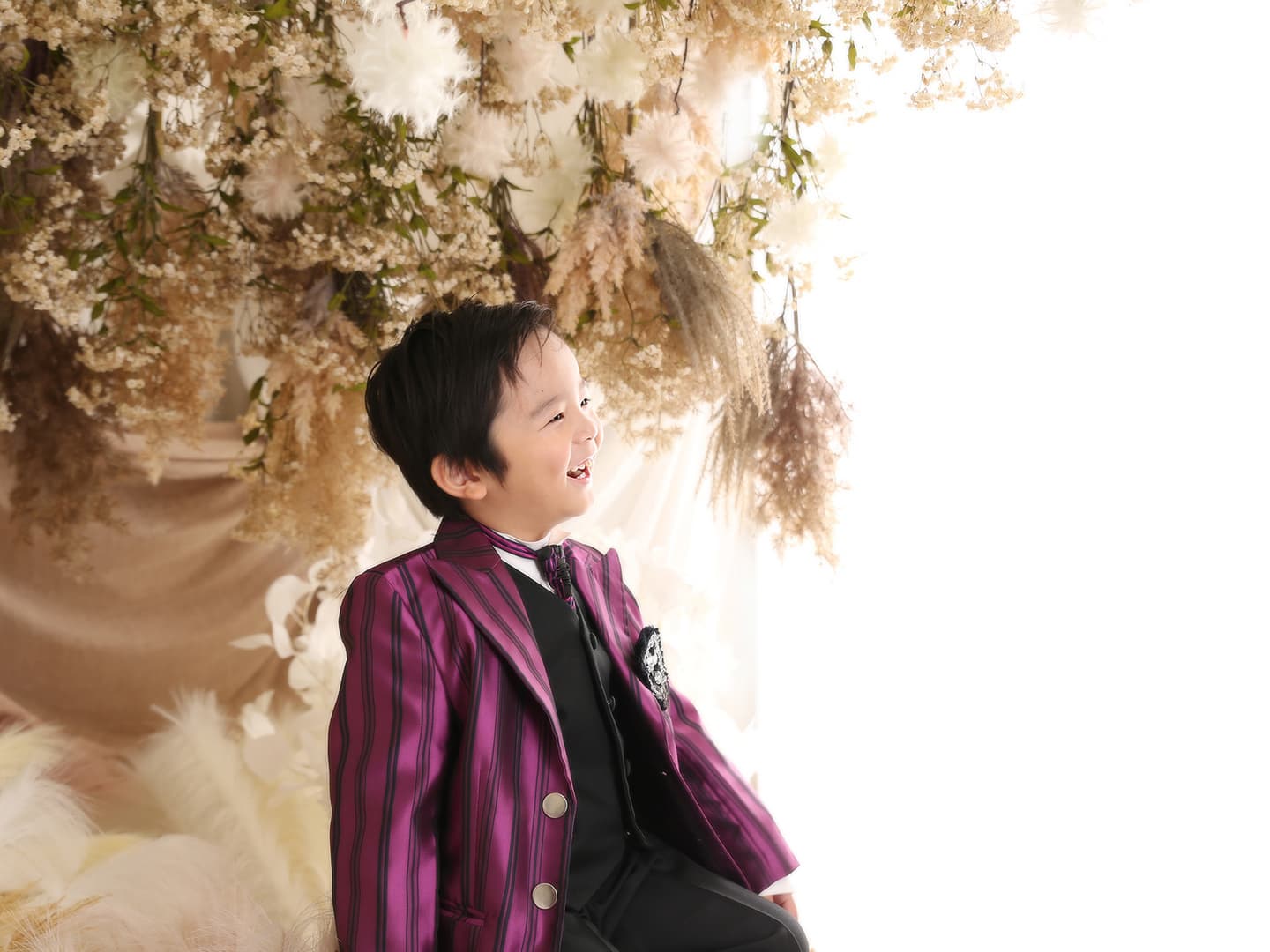 七五三・5歳男の子・タキシード