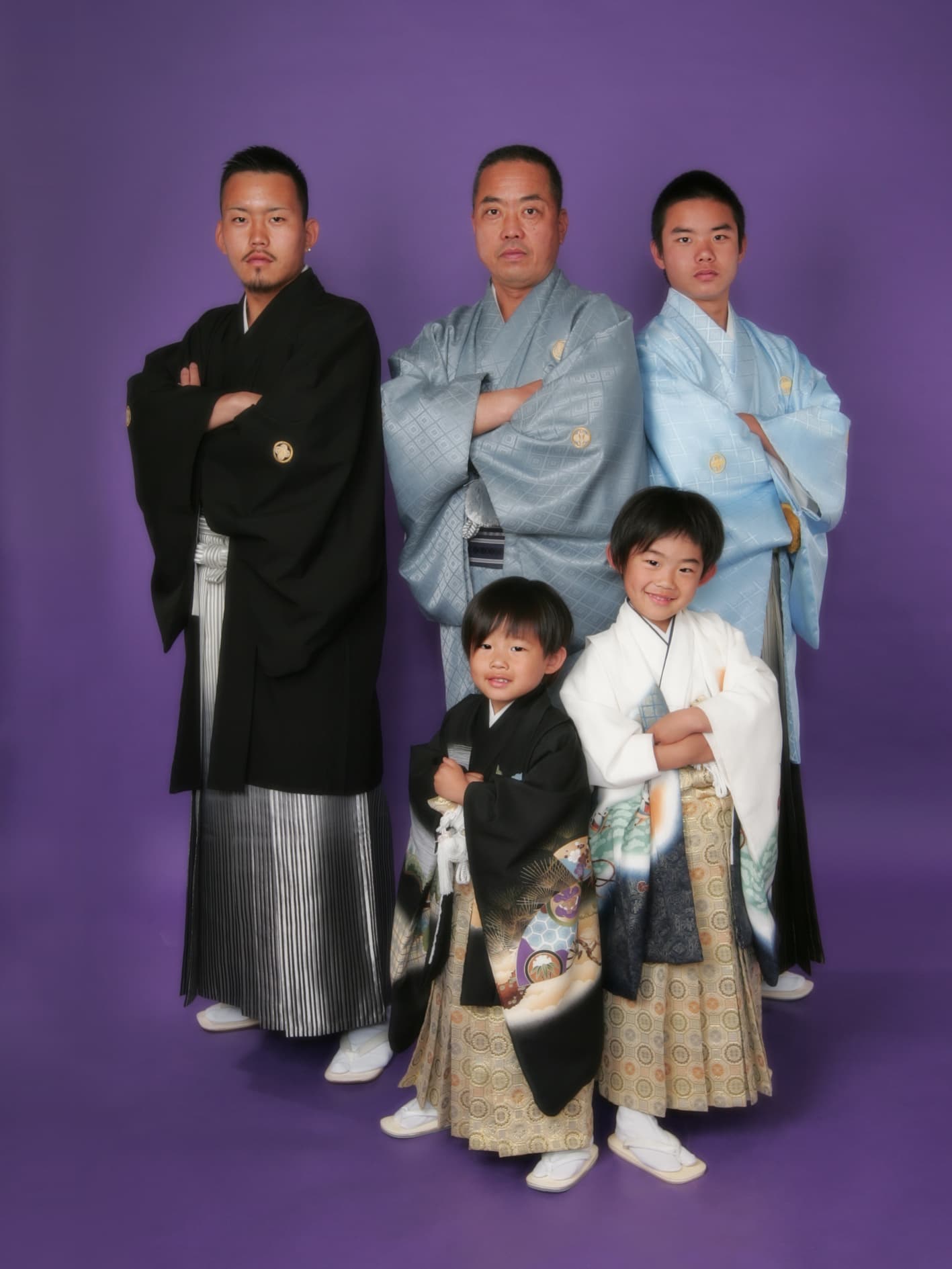 家族写真・和装