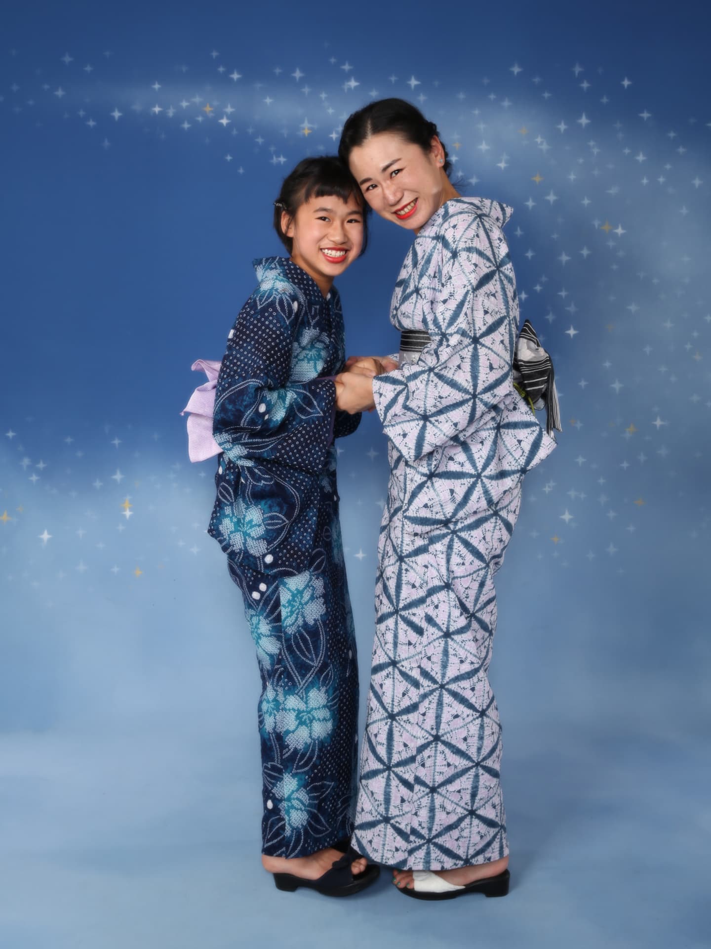 家族写真・浴衣