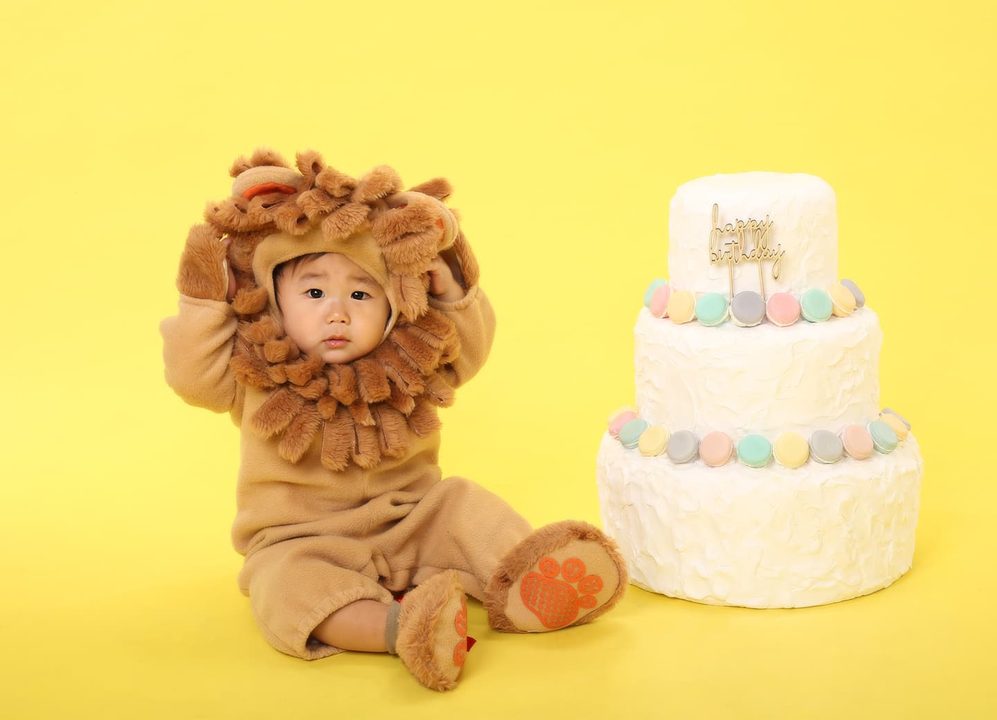 バースデーフォト・1歳誕生日・着ぐるみ