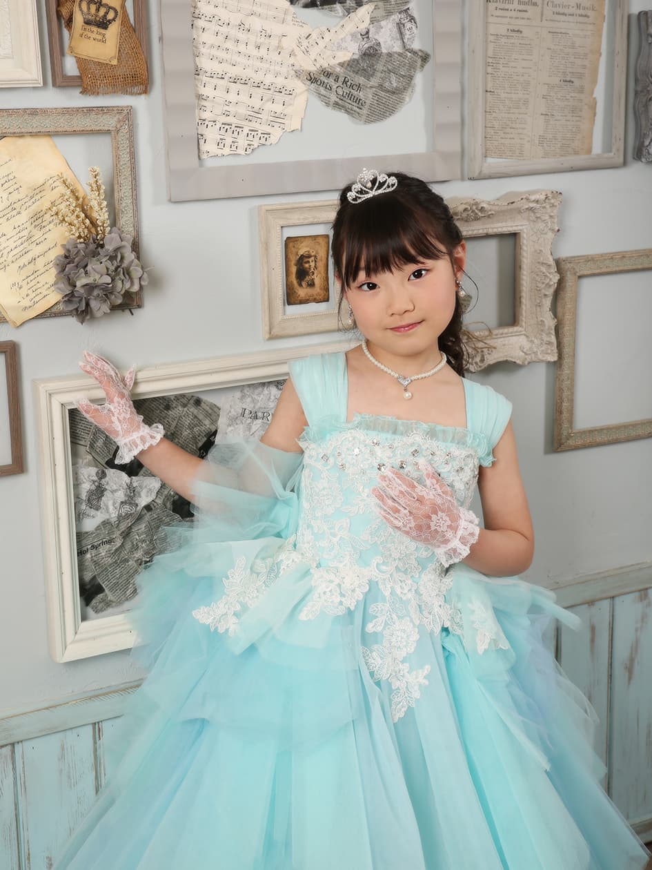 七五三・7歳女の子・ドレス・洋装