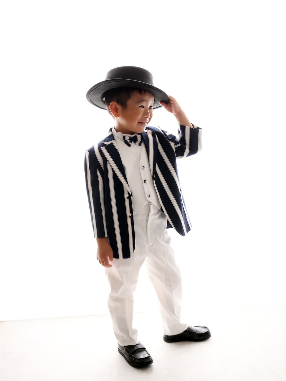七五三・5歳男の子・タキシード