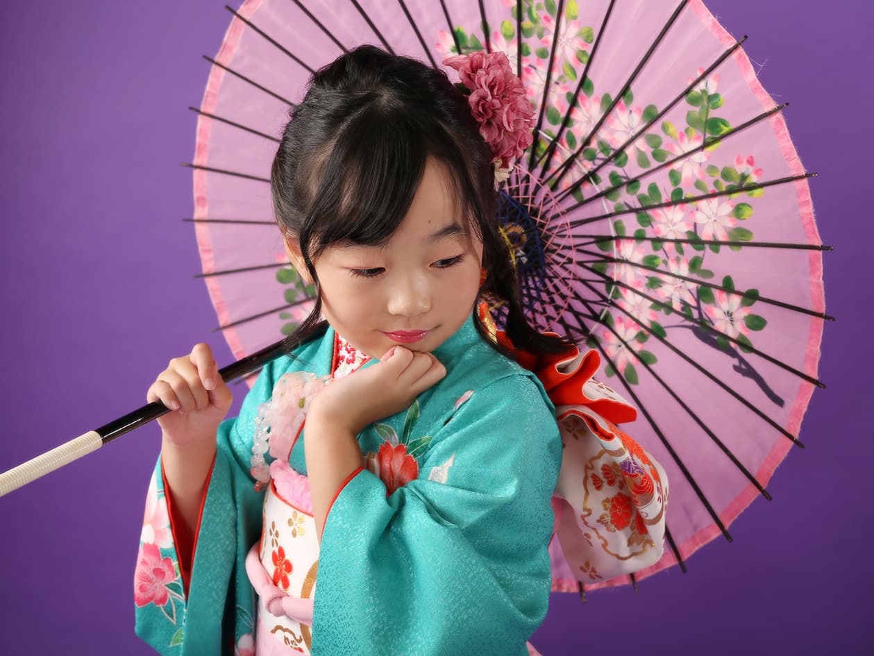 七五三・7歳女の子・和装・着物