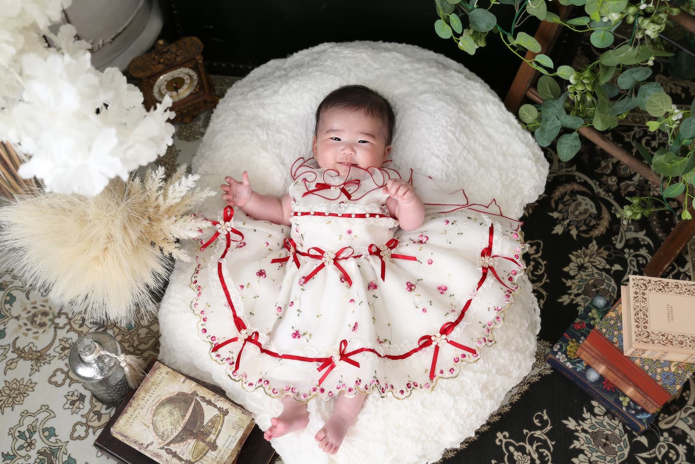 3ヶ月ドレス・百日撮影