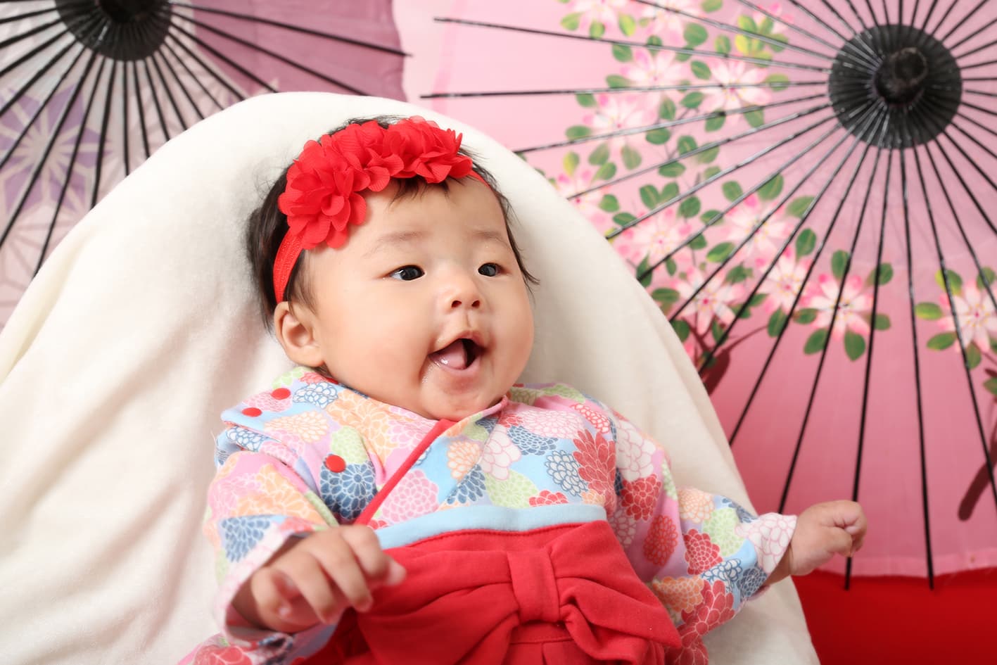 百日撮影・女の子・袴