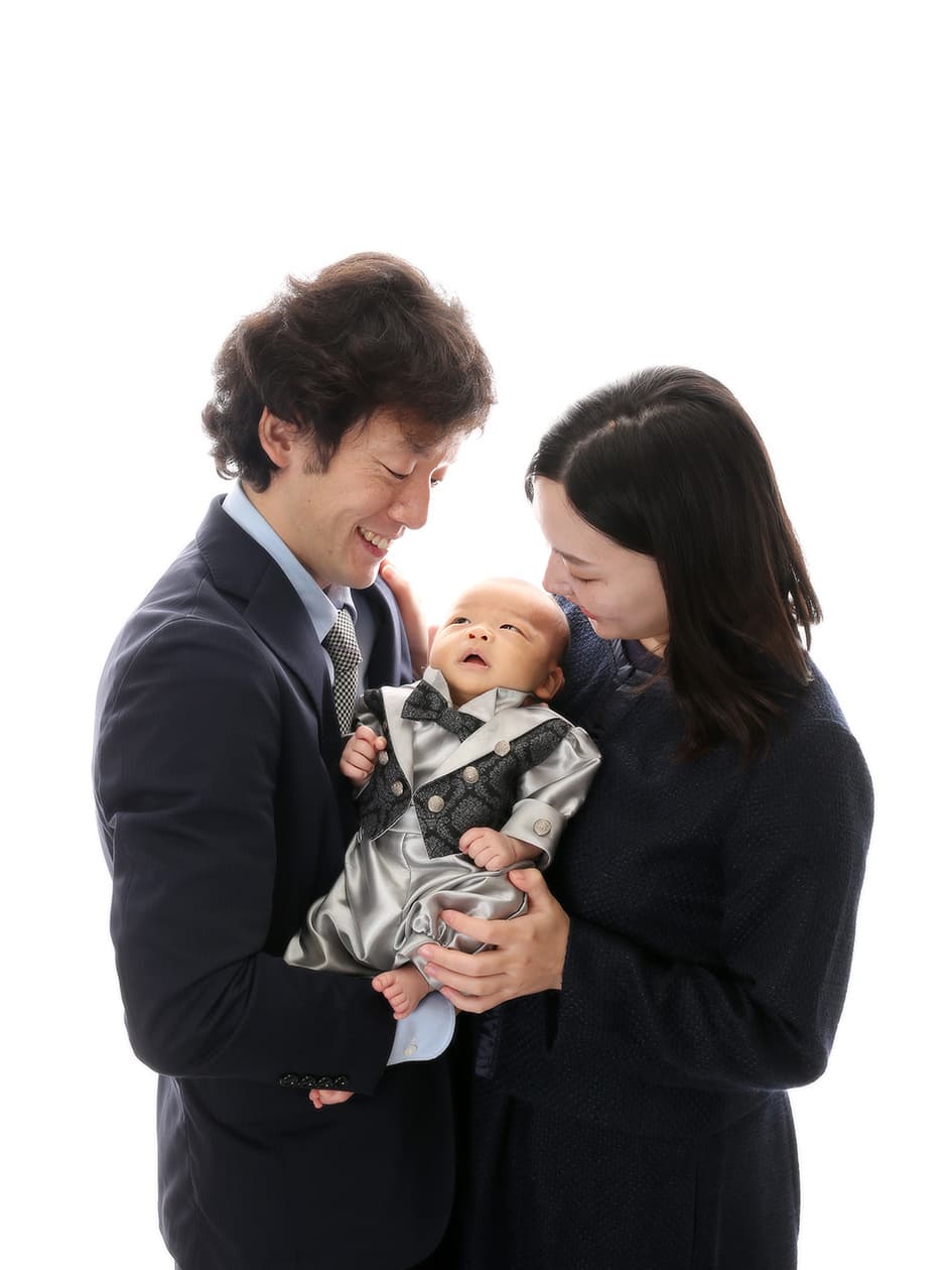 家族写真・カジュアル・お宮参り