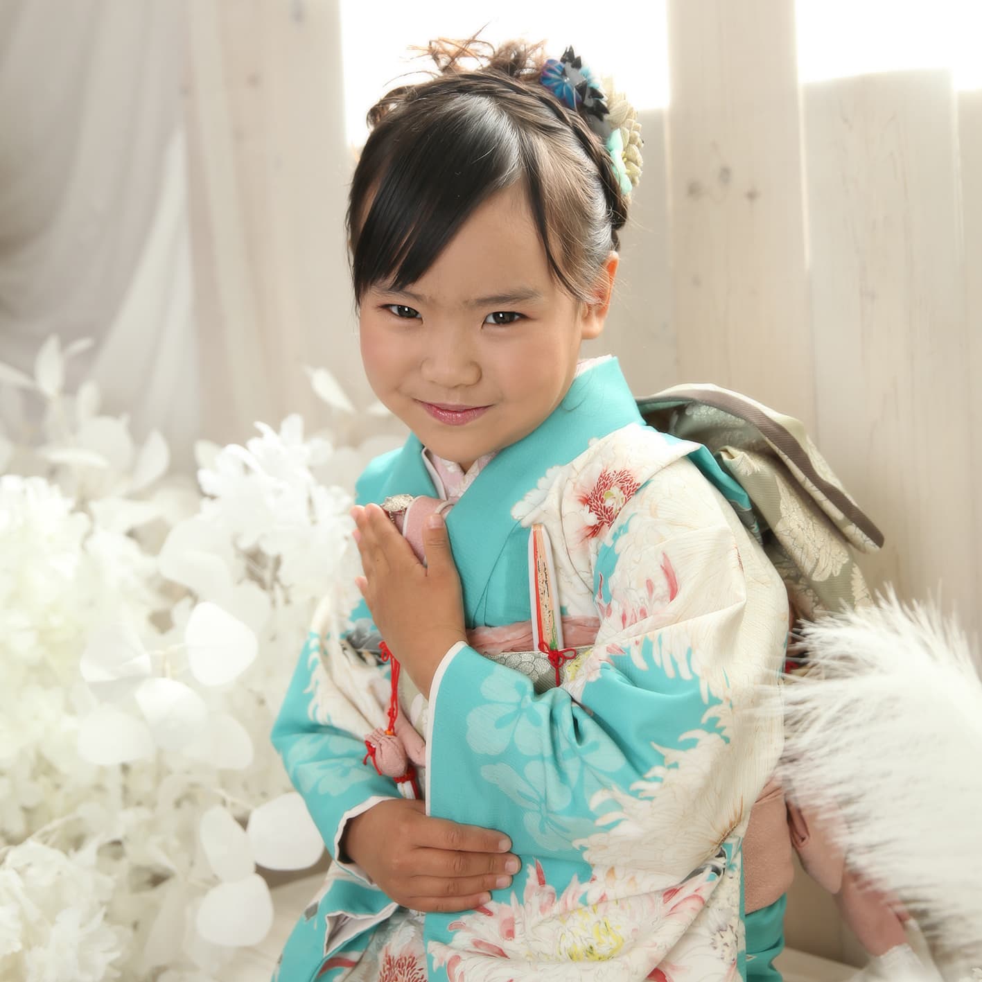 7歳女の子七五三着物写真