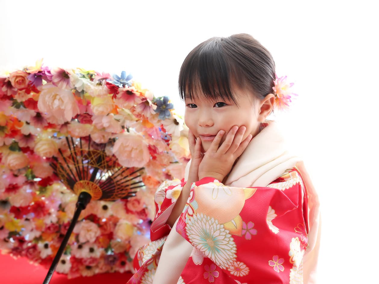 七五三・3歳女の子・被布