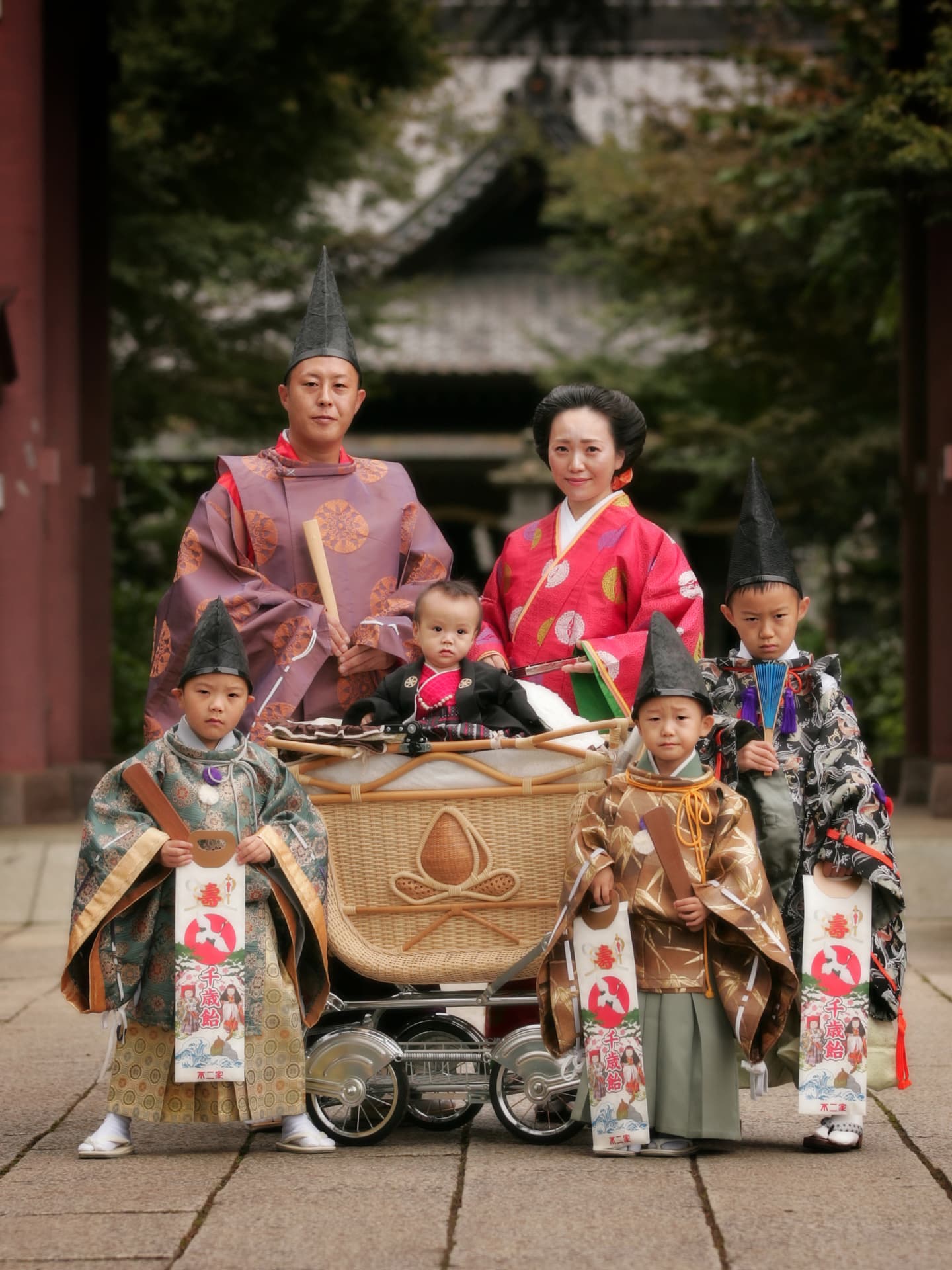 七五三・ロケ撮影・家族写真