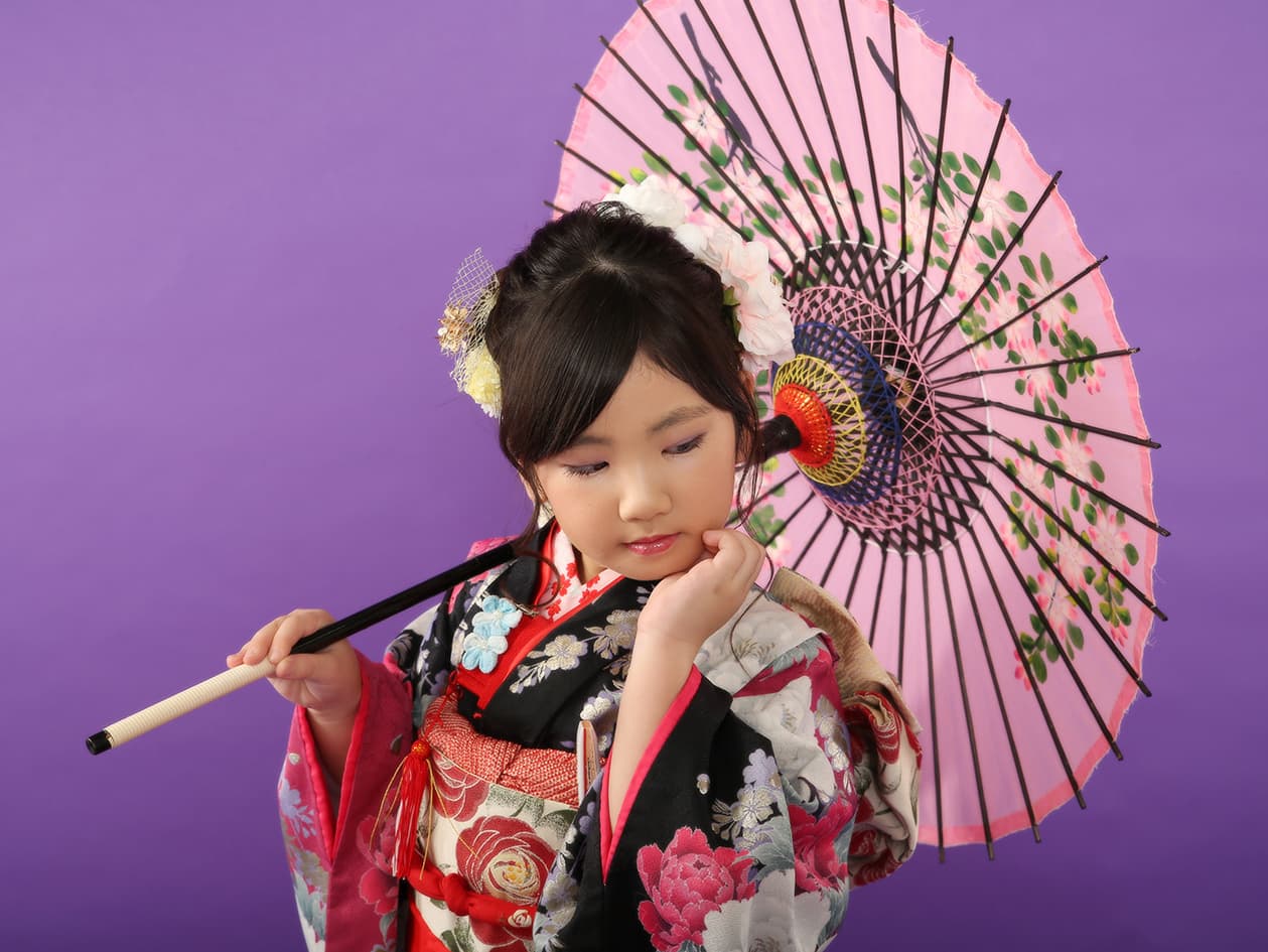 七五三・7歳女の子・和装・着物