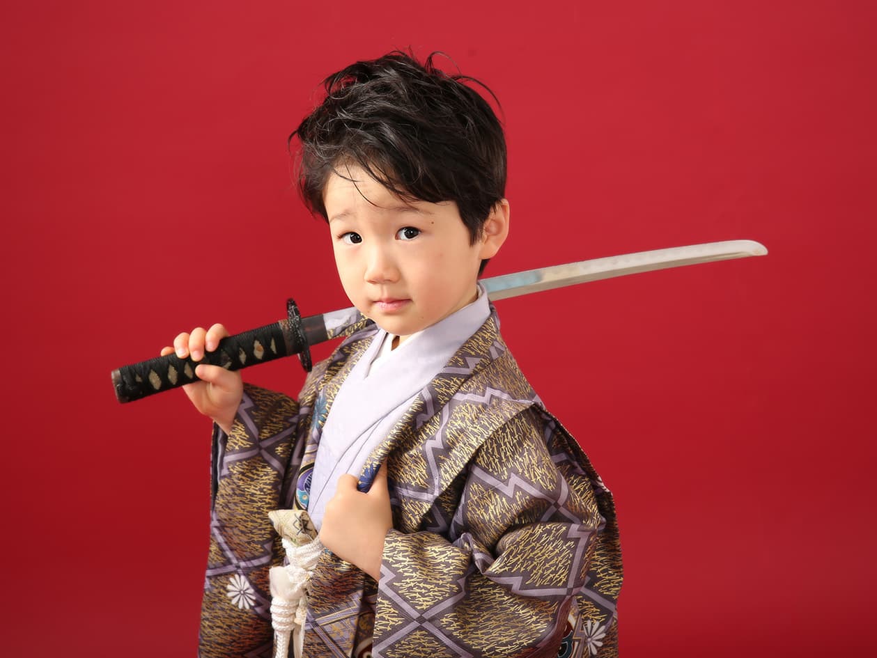 七五三・5歳男の子・和装・着物